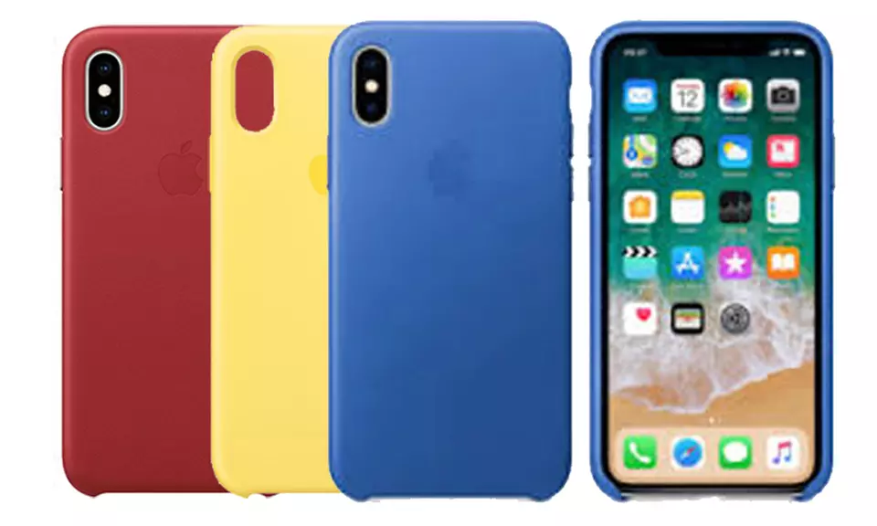 Apple Leather Case for iPhone X/XS  - Primary Image