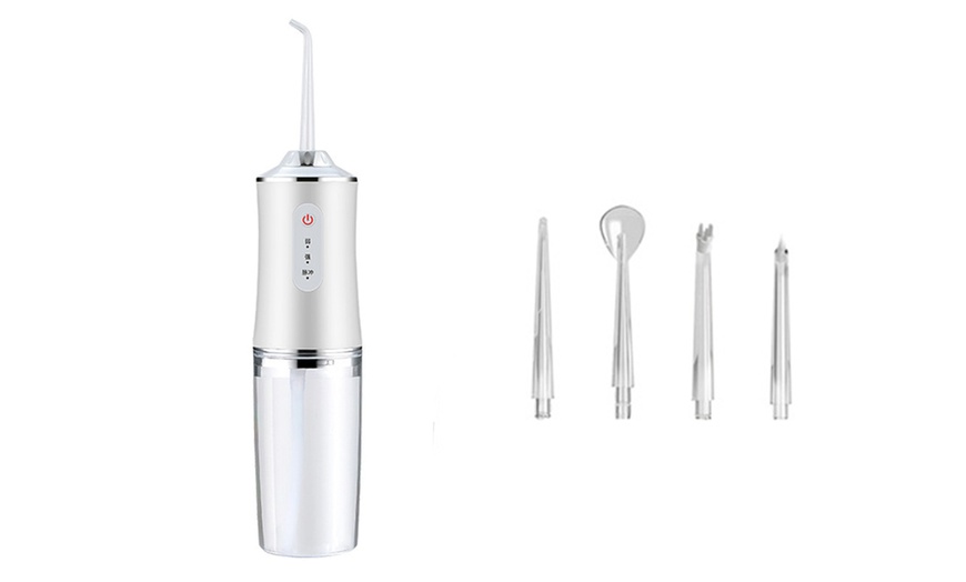 Image 4: 1x oder 2x Elektrische, kabellose Munddusche