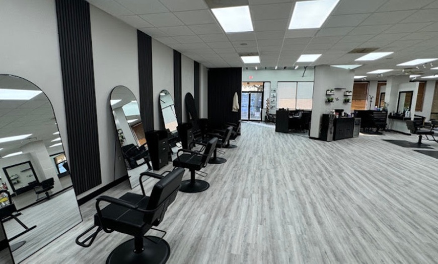Image 2: Transform your hair at The Color Studio & Salon with highlights or deep-conditioning, plus cuts, up to 30% off