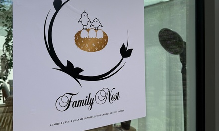 Modelage du dos, crânien et des bras de 45 minutes - Family Nest