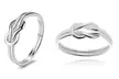 Classic Sterling Silver Love Knot Ring - Second Medium