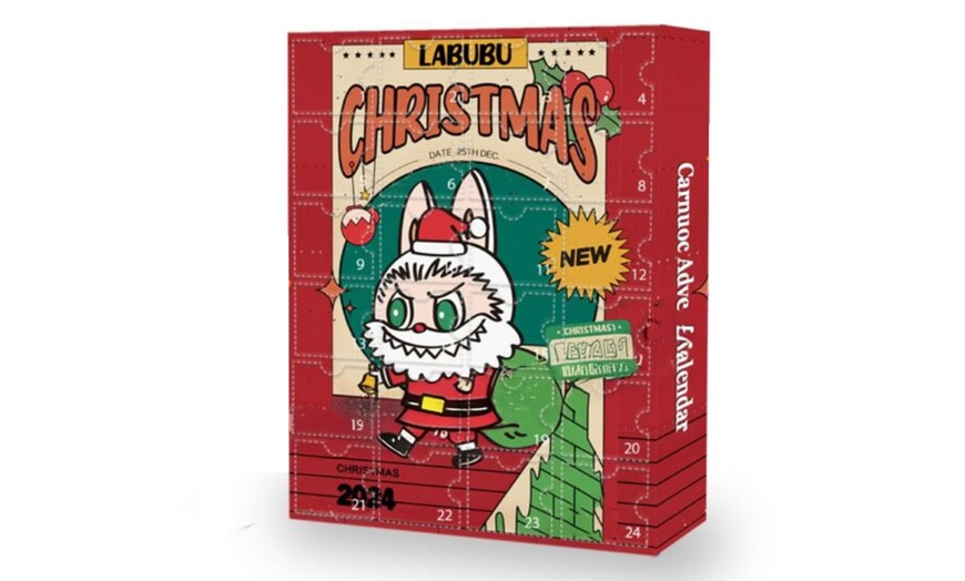 Image 2: Calendrier de l’Avent avec 24 mini-surprises Labubu