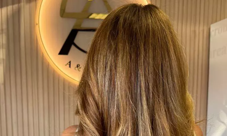 Up to 55% Off on Salon - Hair Color / Highlights - Roots at A and S Beauty Bar