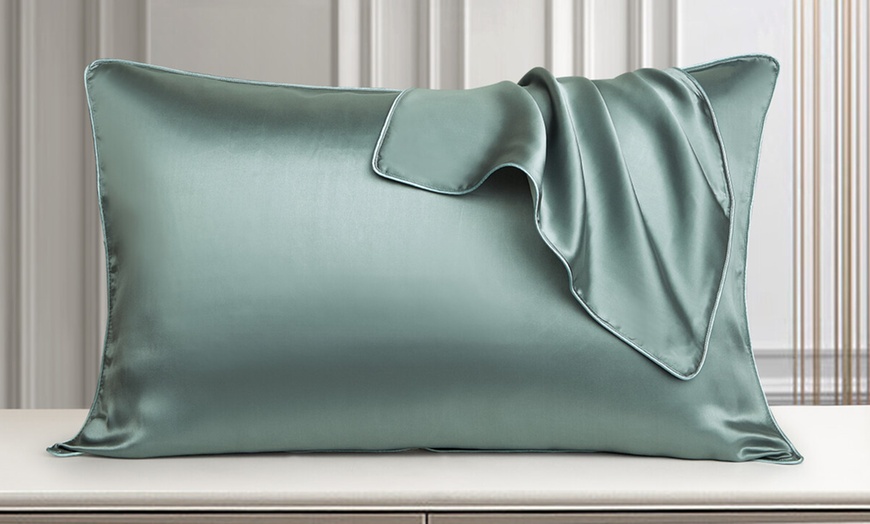 Image 29: Mulberry Silk Beauty Pillowcase Duo
