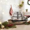 Image 1: Tefal Ingenio Emotion Five Piece Stainless Steel Pan Set