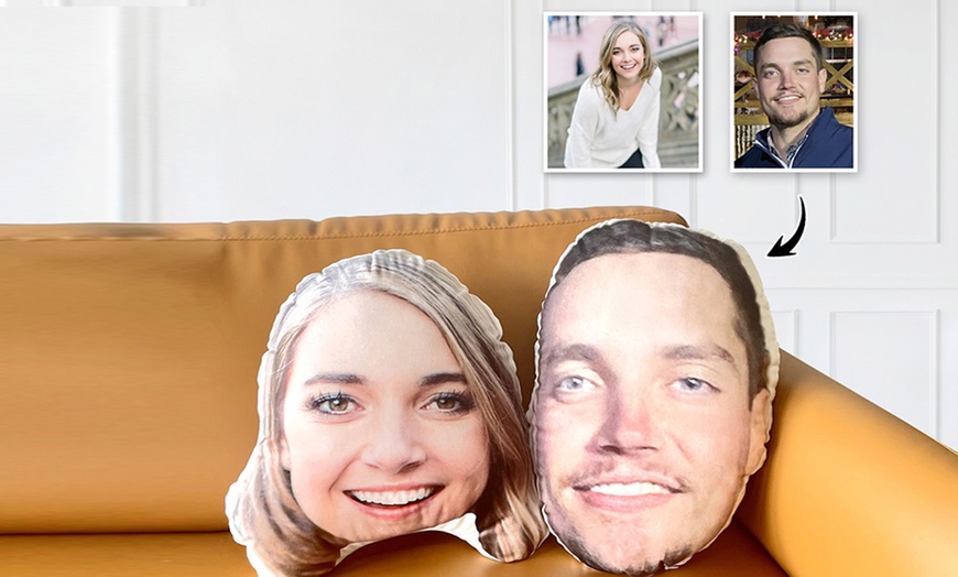 Image 3: Custom Face Pillow