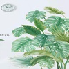 Image 1: One or Two Packs of Tropical Leaves Wall Stickers