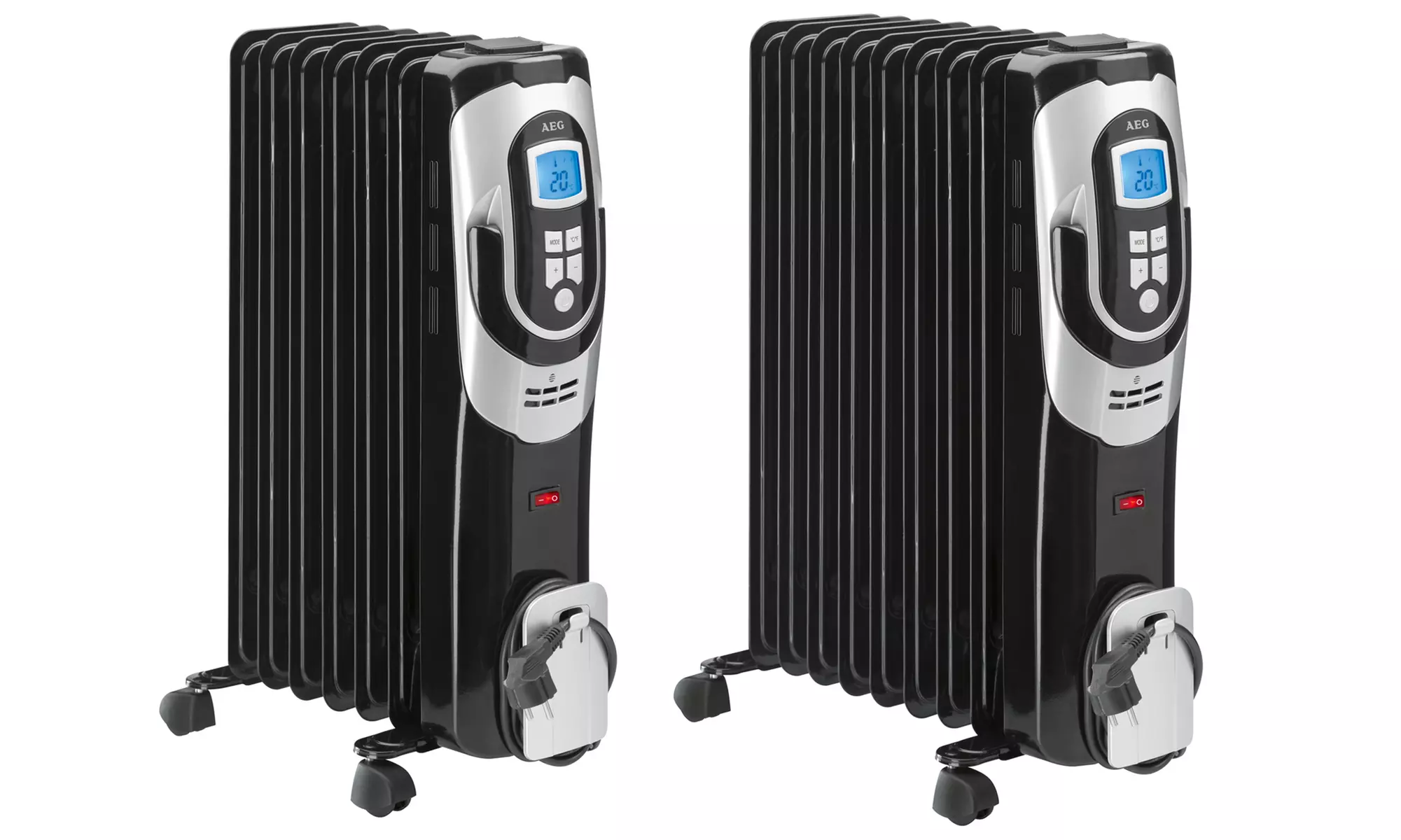 Radiateur à bain d' huile avec minuteur AEG - Primary Image