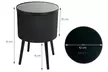 Table d'appoint & enceinte 360° "Fenix", 65 W, livraison offerte - Second Medium