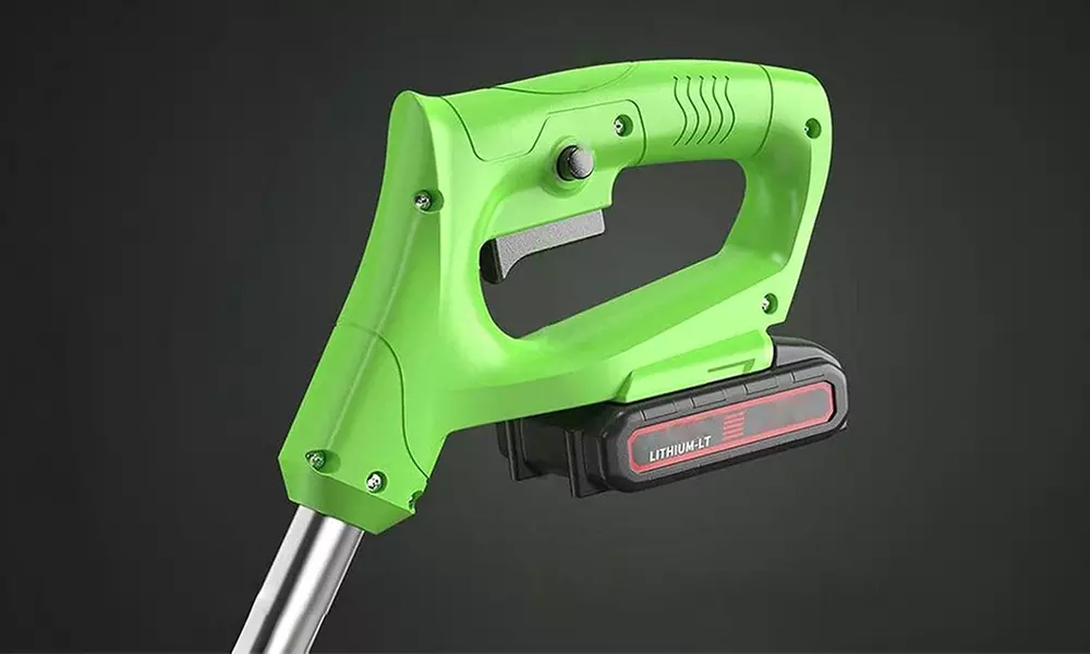 Desbrozadora eléctrica inalámbrica con doble batería de 48V