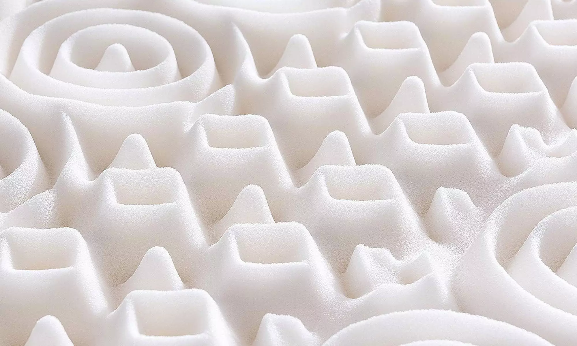 Sampur Matratzenauflage aus Memory-Schaum, 10 Komfortzonen