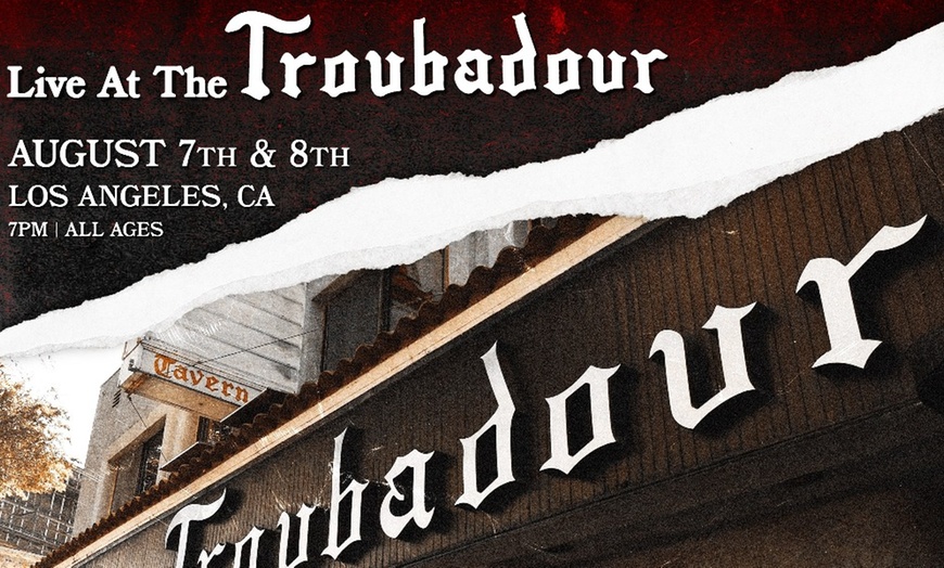 Image 1: The Troubadour Awaits – 1 or 2 Tickets for Aug 8 Show!