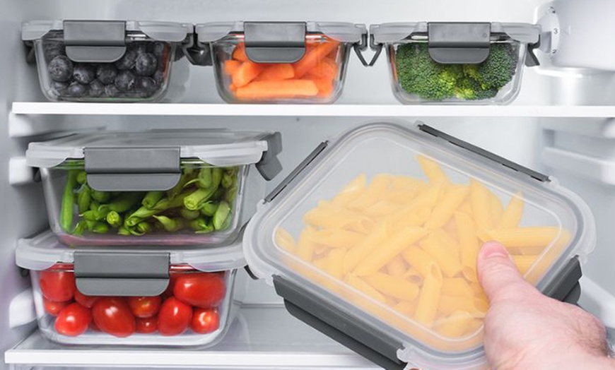 Image 12: Up to Ten Homiu Borosilicate Glass Food Container Sets