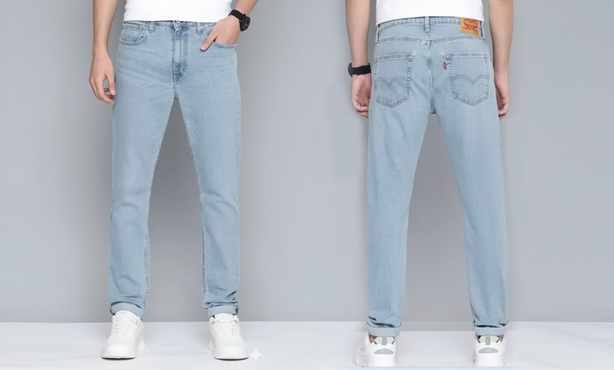 Image 5: Levi's 512 Men's Tapered Fit Jeans