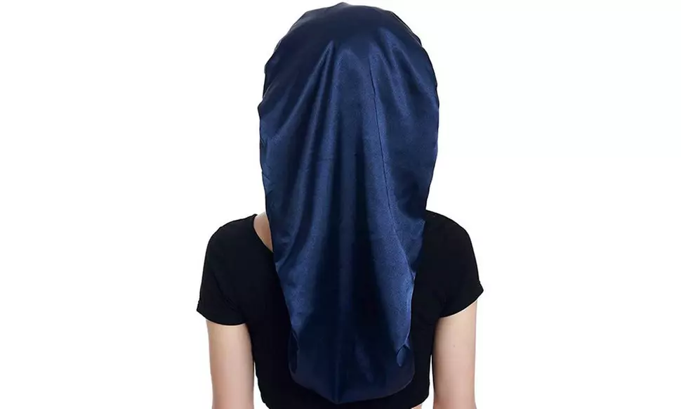Extra Long Satin Bonnet Sleep Cap Long Bonnet for Braids Hair Loose Cap