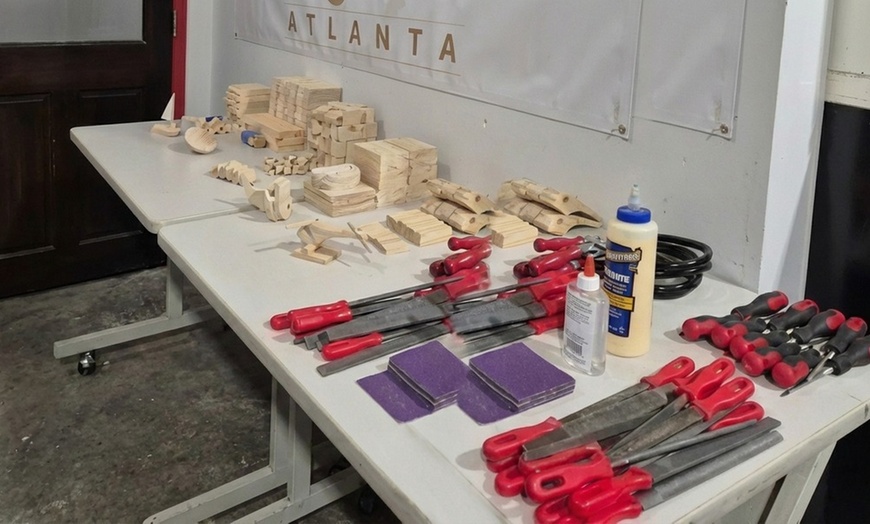 Image 3: 2 Hour Hands-On Woodworking Adventure for 1, 2, or 4 Guests 