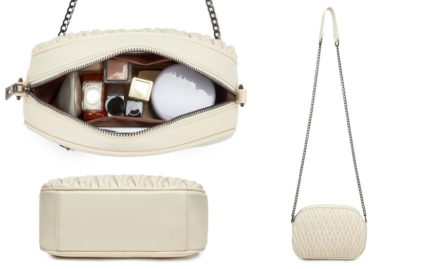 Image 4: Soft Lady's Crossbody Shoulder Bag With Long Strap
