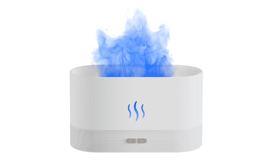 Image 6: Flame Effect Humidifier