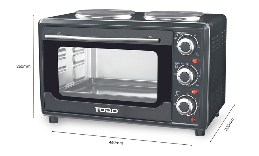 Image 3: Electric Oven Two Hot Plates or Electric Multifunction Cooking Pot