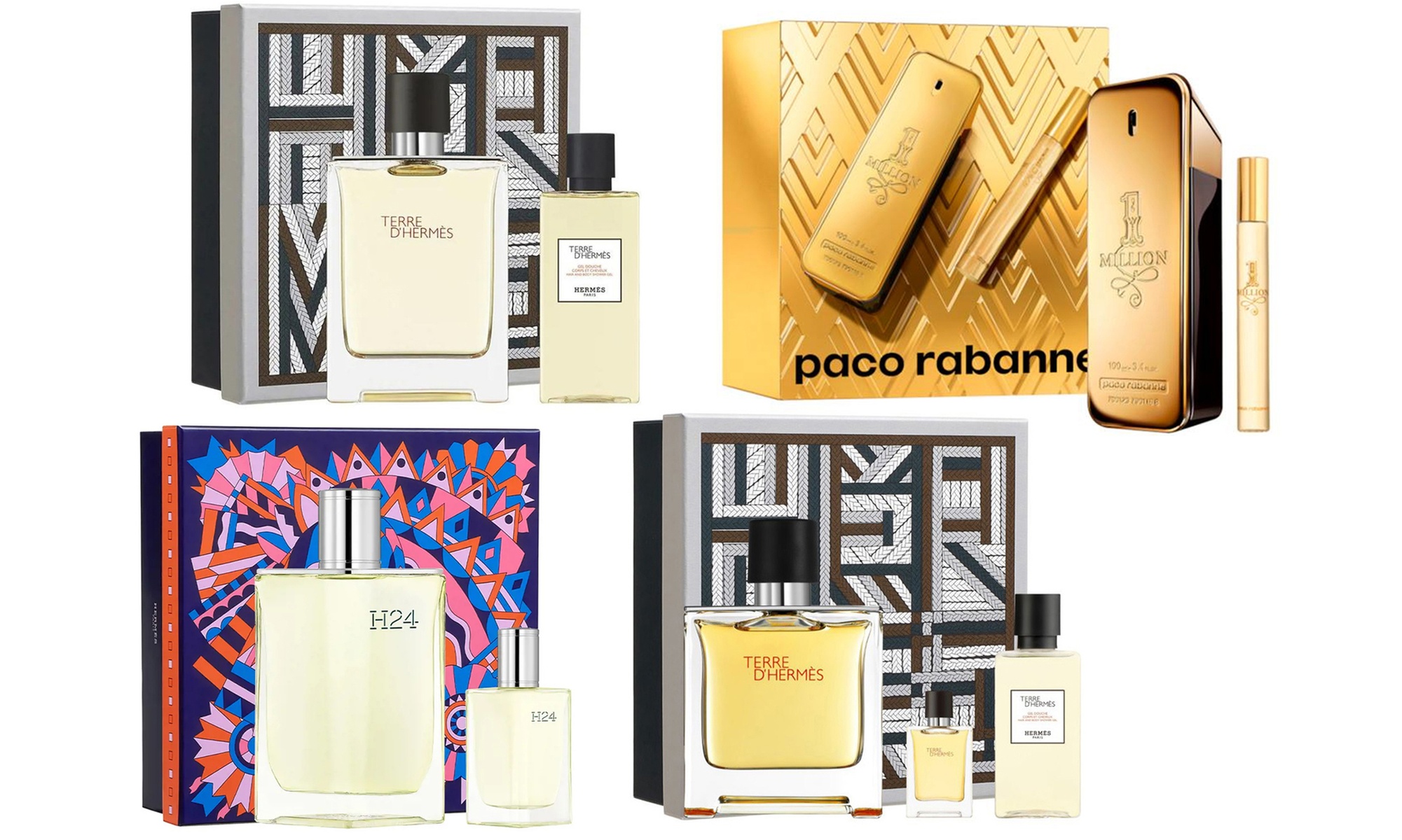 Fragancias para hombre de varias marcas