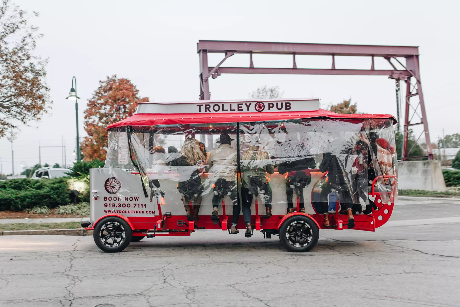 Trolley Pub Ride for 2, 4, 6, or 14 from Trolley Pub (Up to 38% Off) - Primary Image