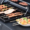 Image 3: Outsunny 4-in-1 Portable Gas BBQ with Four Stainless Steel Burners