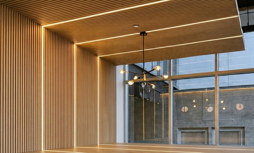 Image 7: Luxury Wood Wall Panels: Transform Your Space in Hours! (20+ Colors)