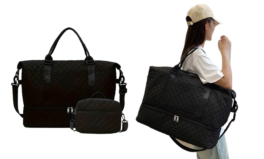 Image 7: 2-teiliges Reisetaschen-Set