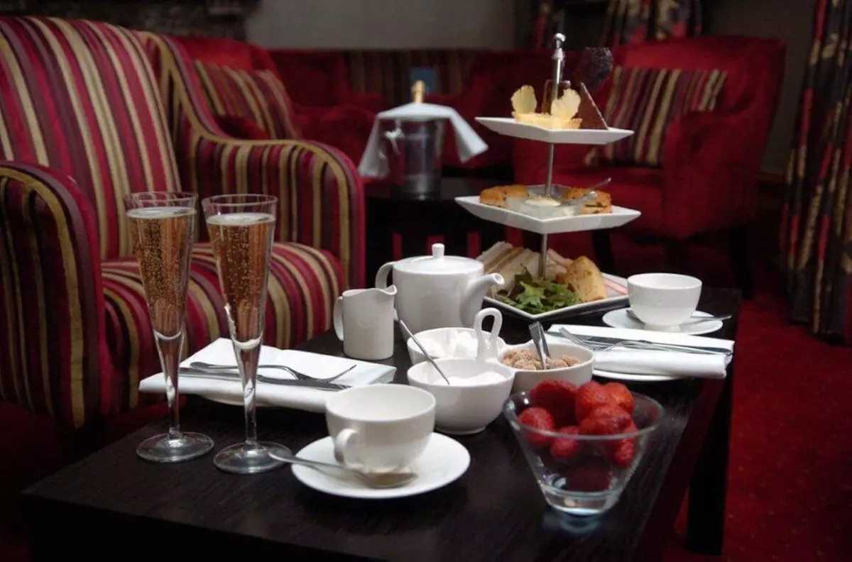 Afternoon Tea w/ choice of premium upgrade for Two or Four