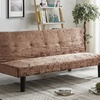 Image 4: Chevalier crushed velvet Sofa Bed
