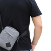 Image 2: Men's Oxford Crossbody Shoulder Bag with Adjustable Strap