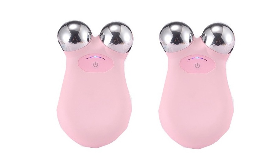 Image 4: Microcurrent Facial Lifting and Toning Device – Single & Double Sets