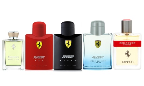Eau de Toilette Ferrari per uomo disponibile in 4 fragranze