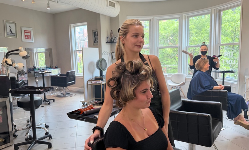 Image 2: Revamp Your Hair with a Pro Stylist:Women’s Haircut, Highlights & More