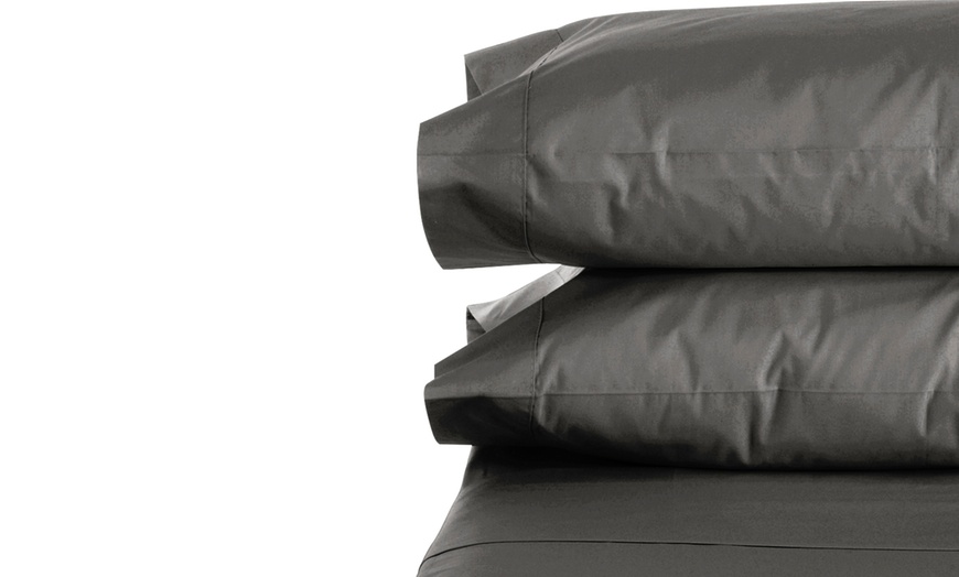 Image 6: 1800 Series Bamboo Feel Pillowcase Queen/Standard or King Set of 2 Pillowcases 