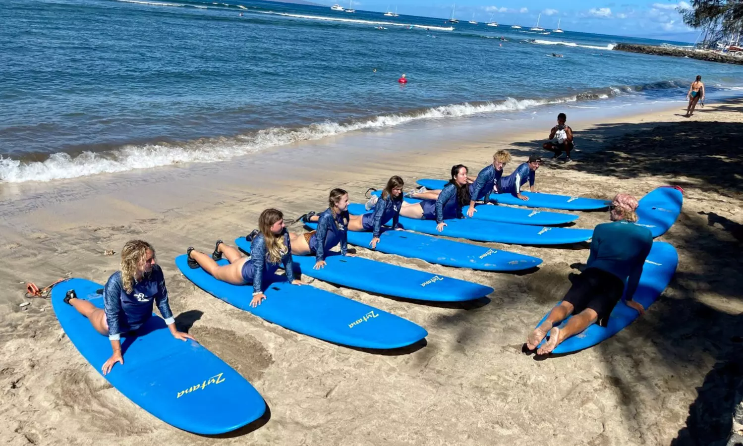 2-Hour Surf Lessons for One, Two, Three, or Four People
