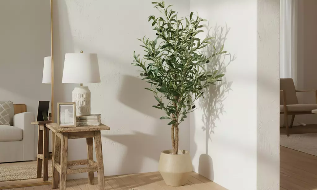 Plante artificielle décorative olivier, taille au choix - Primary Image