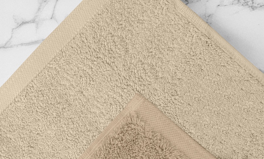 Image 19: Lot de 6 serviettes éponge