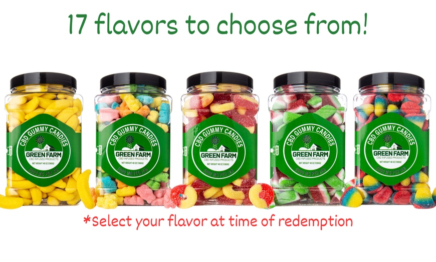 Image 5: Green Farm Organic CBD Gummies – Potent 500mg–5000mg