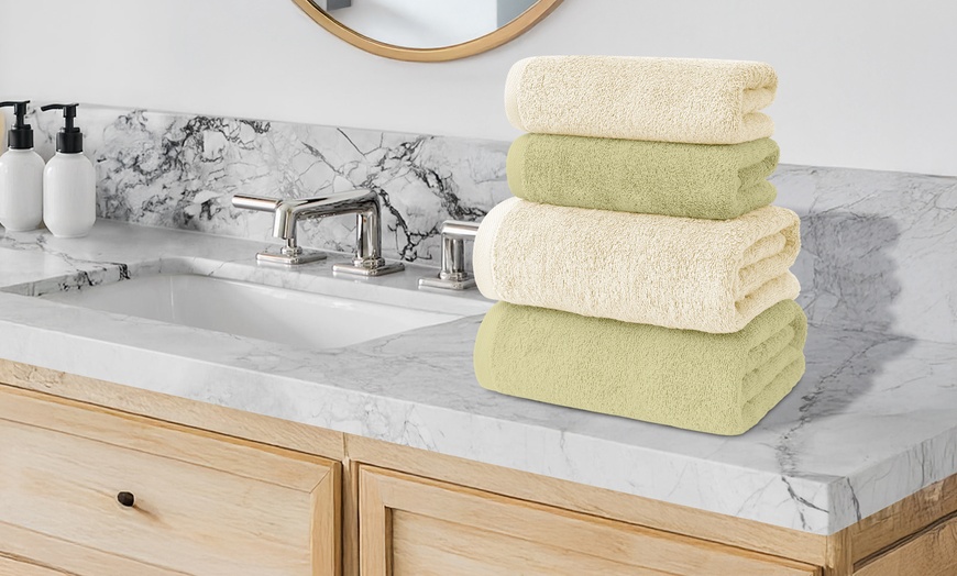 Image 19: 4-delige handdoekenset