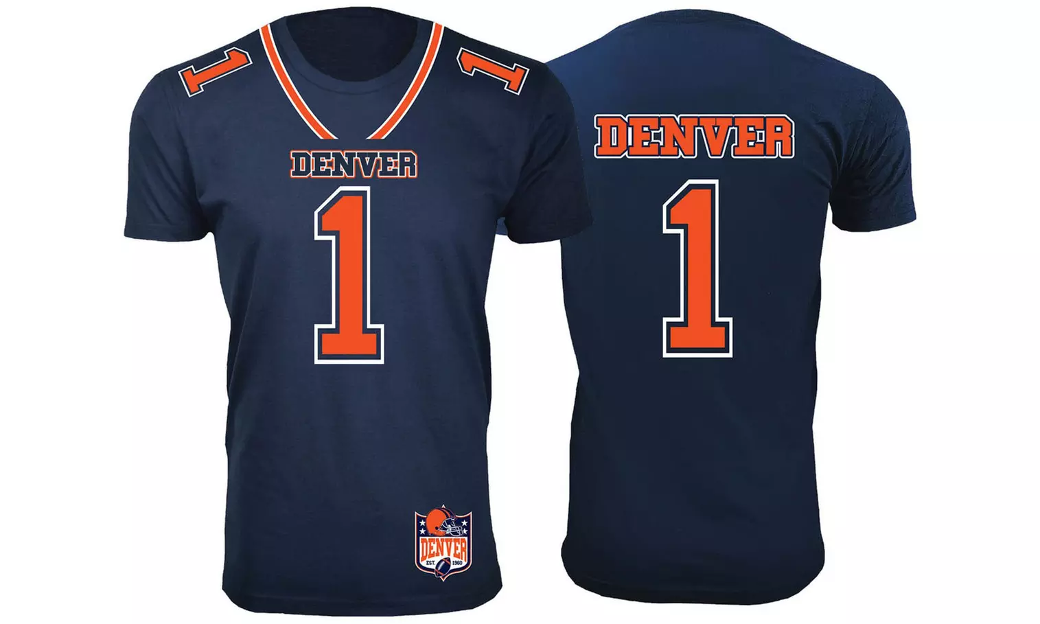 Men's Football Team Jersey T-Shirts (Extended Sizes Available)
