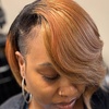 Image 1: Short Style, Silkpress, or Quick Weave Bob
