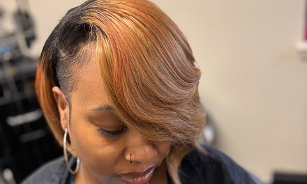 Short hair, Shampoo, Conditioning Treatment - Helen Banks with Hair on the Edge