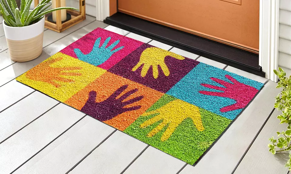 Zerbino in cocco con retro antiscivolo