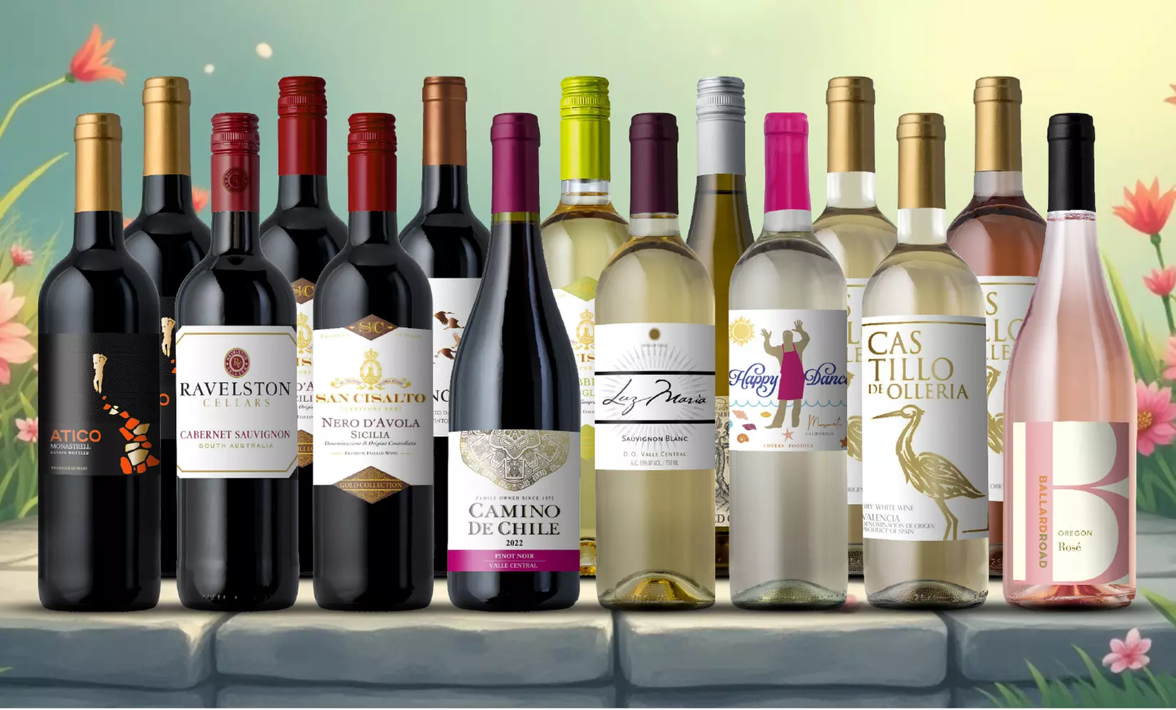 83% Off 15 Bottles from Until Next Time Wines -Multiple Options