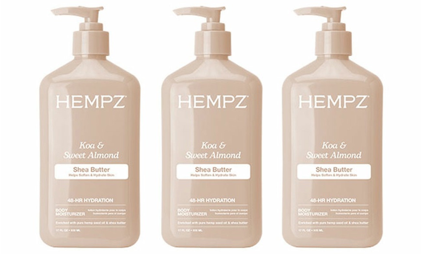 Image 17: Hempz Herbal Body Moisturizer Lotion 17oz each (2 or 3 Pack) 