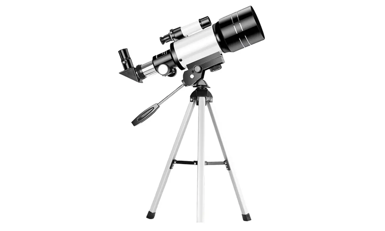 Astronomisches Teleskop-Set mit Stativ