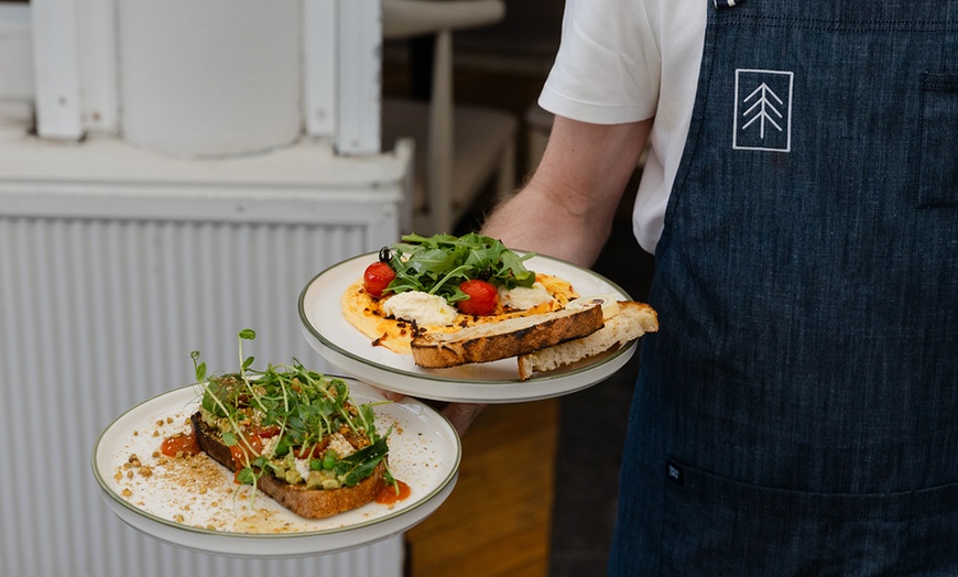 Image 1: Enjoy Breakfast + Barista Made Coffee or Tea for 1, 2, or 4 People