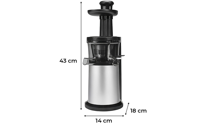 Image 7: Exprimidor eléctrico de 150 W con separación de zumo y pulpa