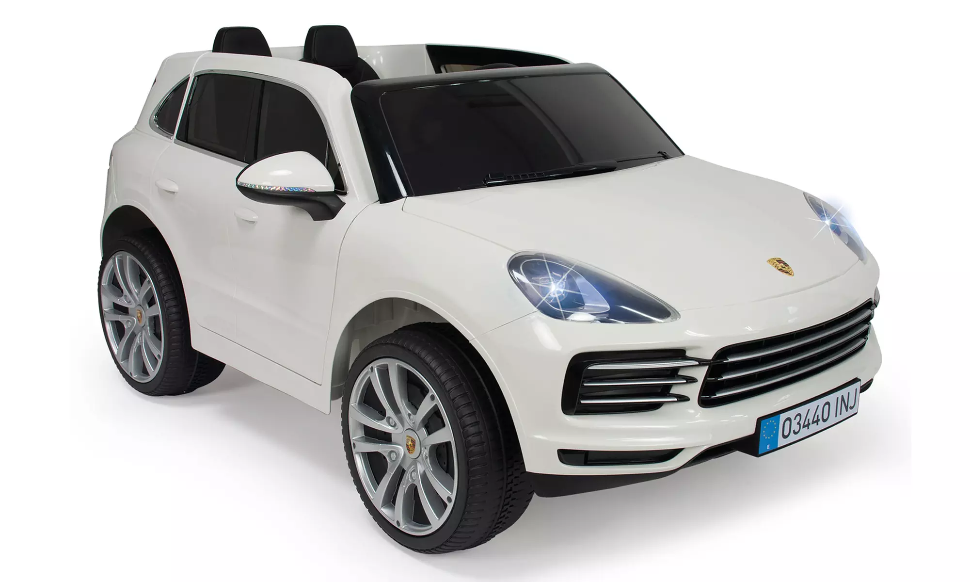 Porsche Cayenne S elektrische kinderauto van 12 V - Primary Image